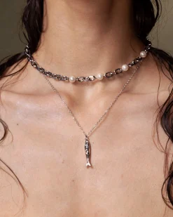 Collier d'Anchois Doré