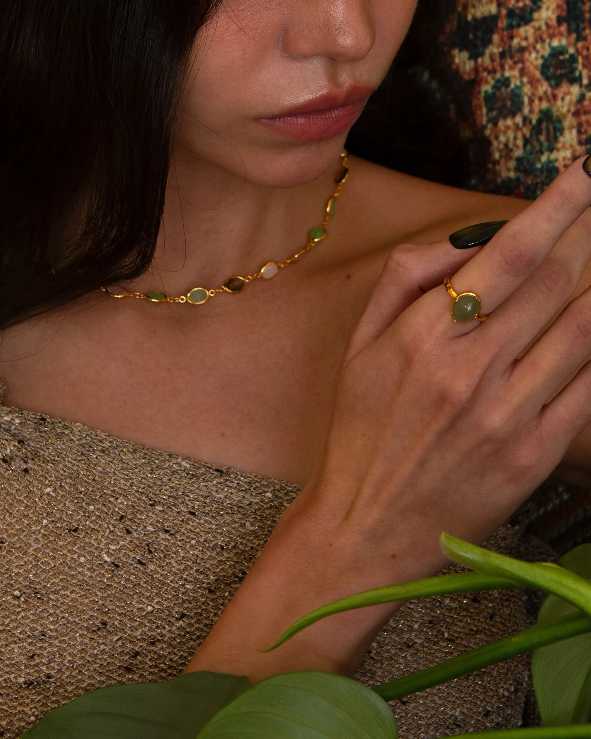 Collier de Pierre Romantique Fantaisiste