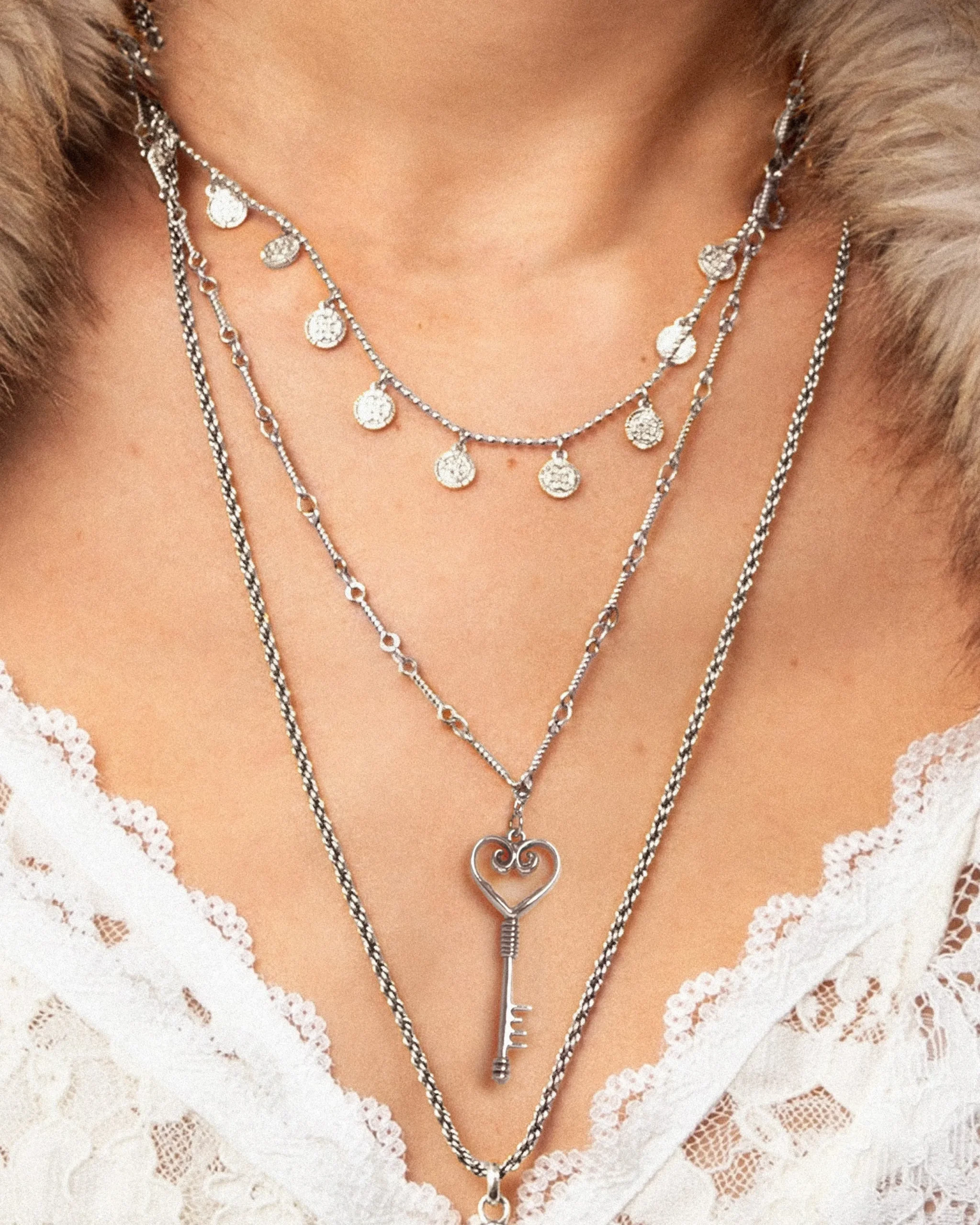 Collier de Verrouillage d'Amour Éternel