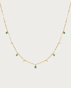 Collier Elysée En Vert Émeraude