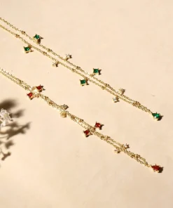 Collier Elysée En Vert Émeraude