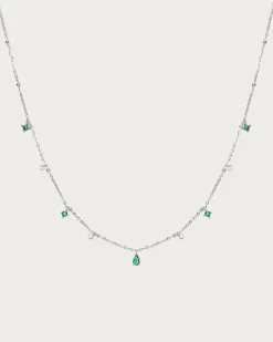 Collier Elysée En Vert Émeraude
