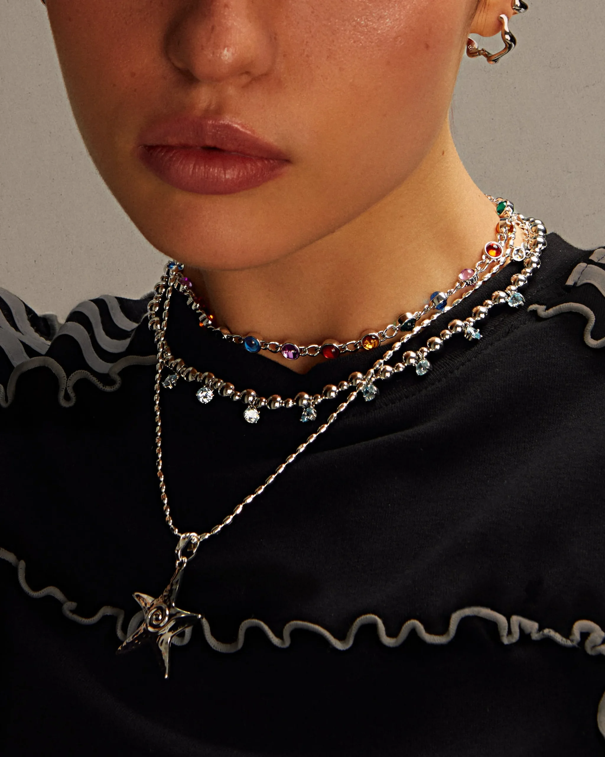 Collier En Argent Infinity Choker