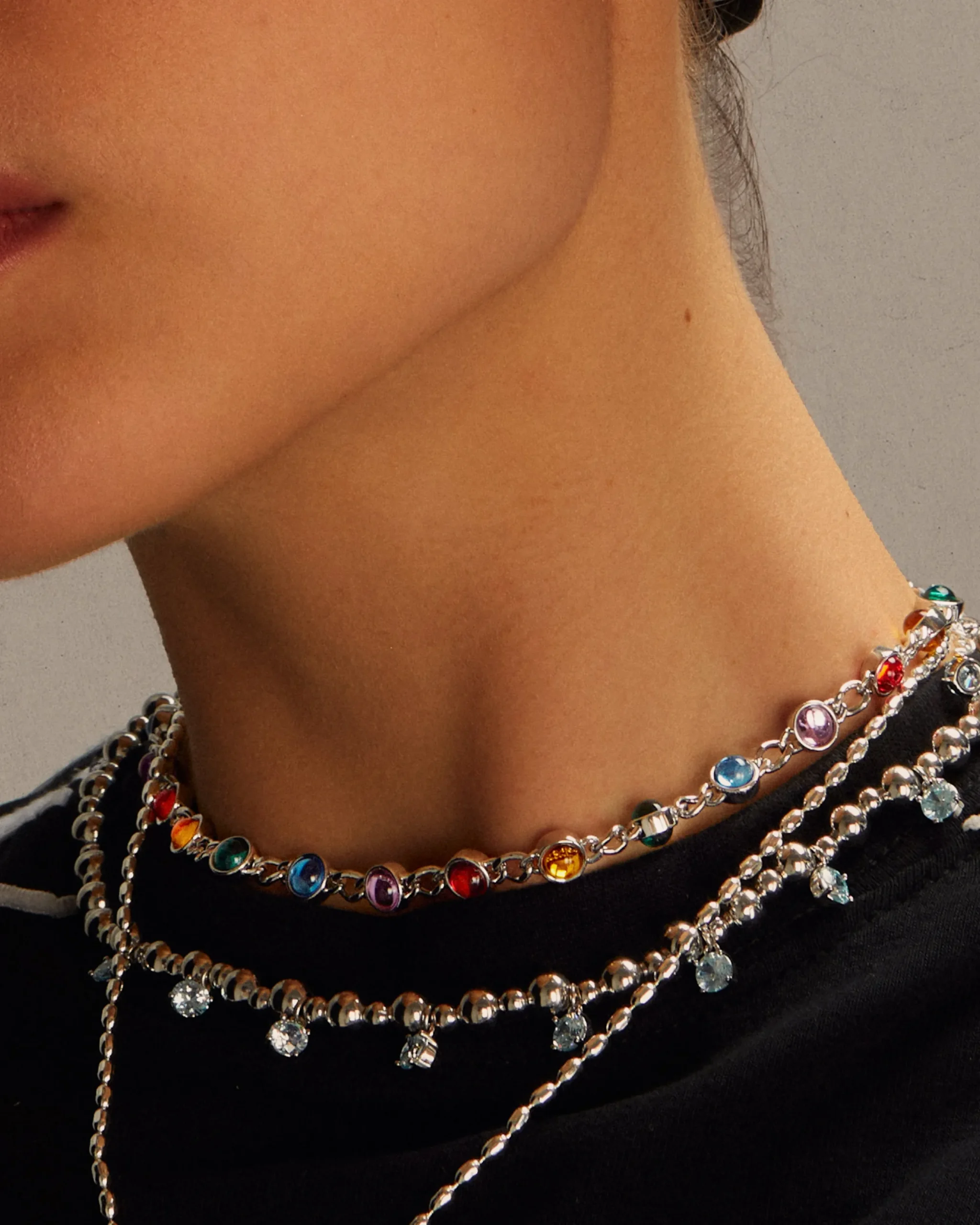 Collier En Argent Infinity Choker
