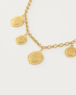 Collier Hojas Doré