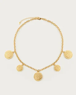 Collier Hojas Doré