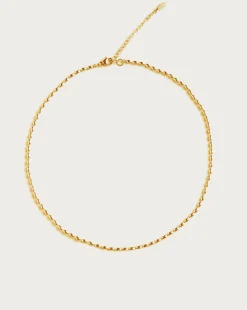 Collier Mini Perles En Métal