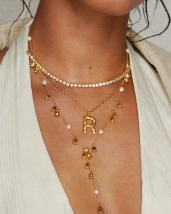 Collier Tennis En Or