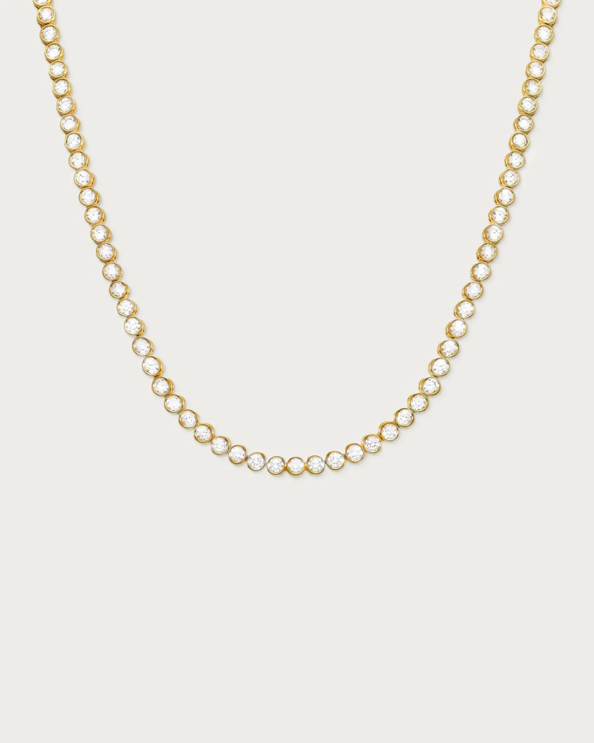 Collier Tennis En Or