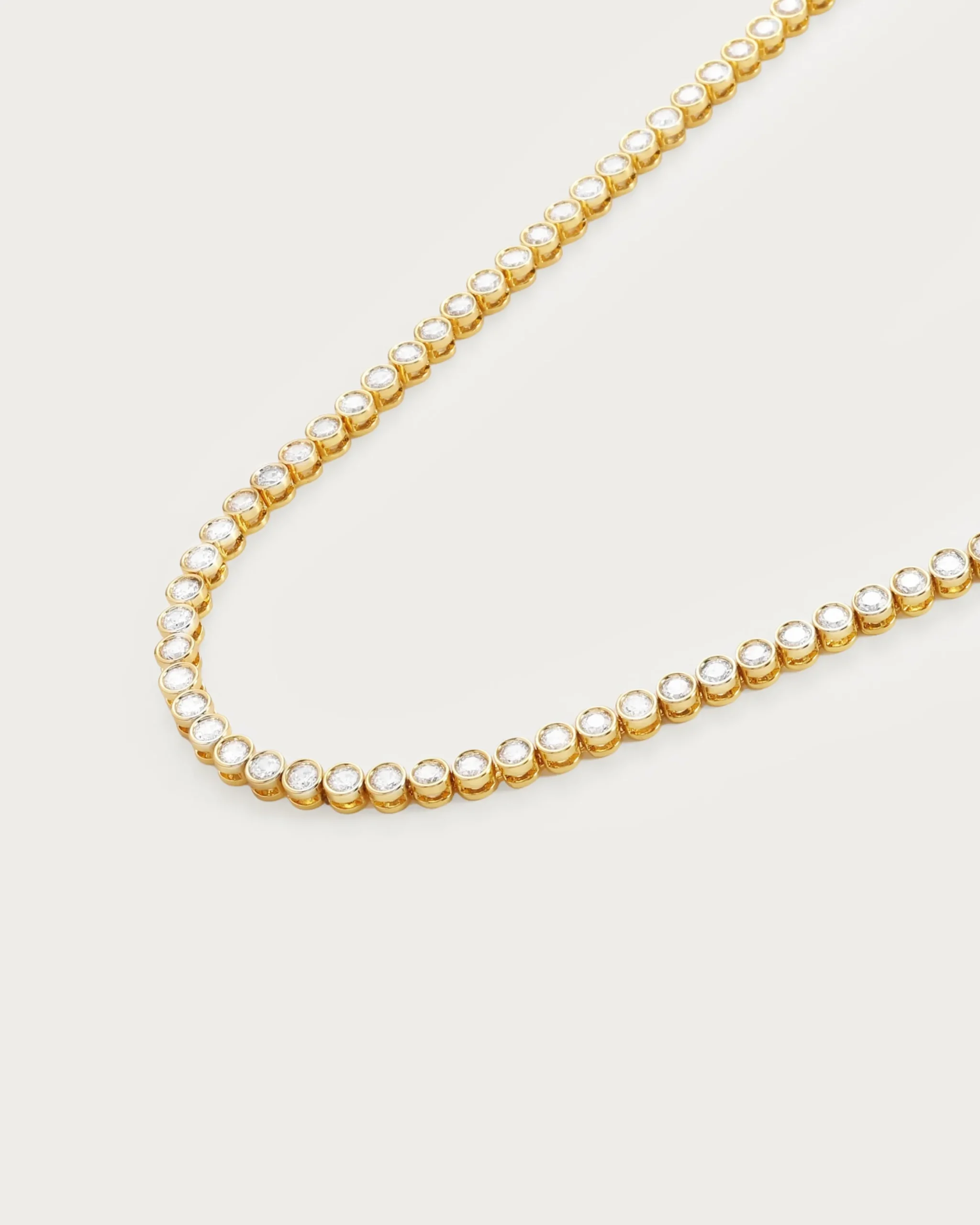Collier Tennis En Or