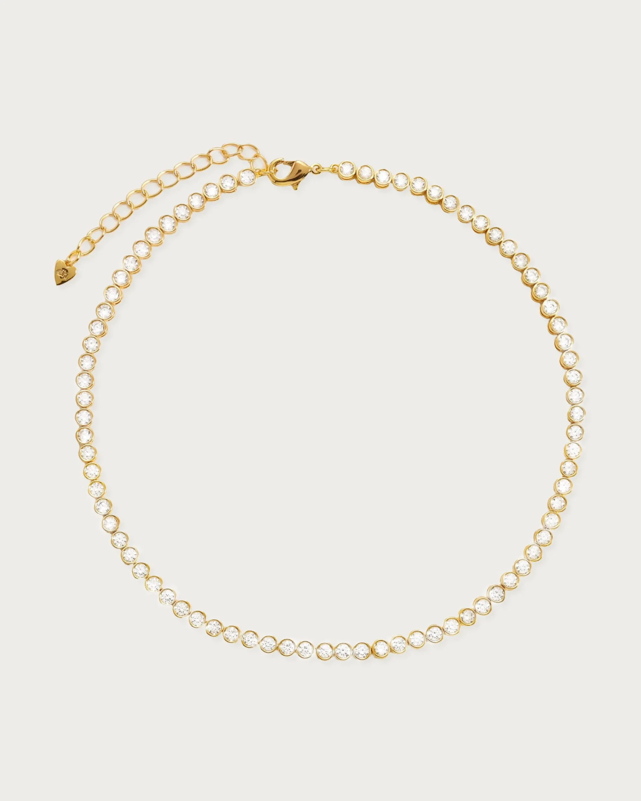 Collier Tennis En Or