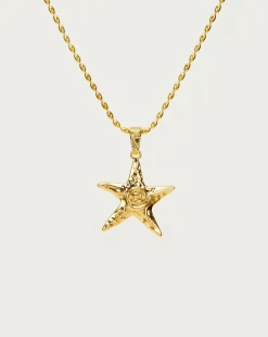 Collier Étoile de Mer En Argent