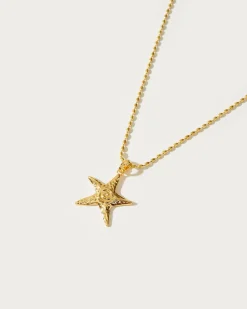 Collier Étoile de Mer En Or