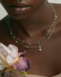 Collier Trèfle Porte-Bonheur En Argent