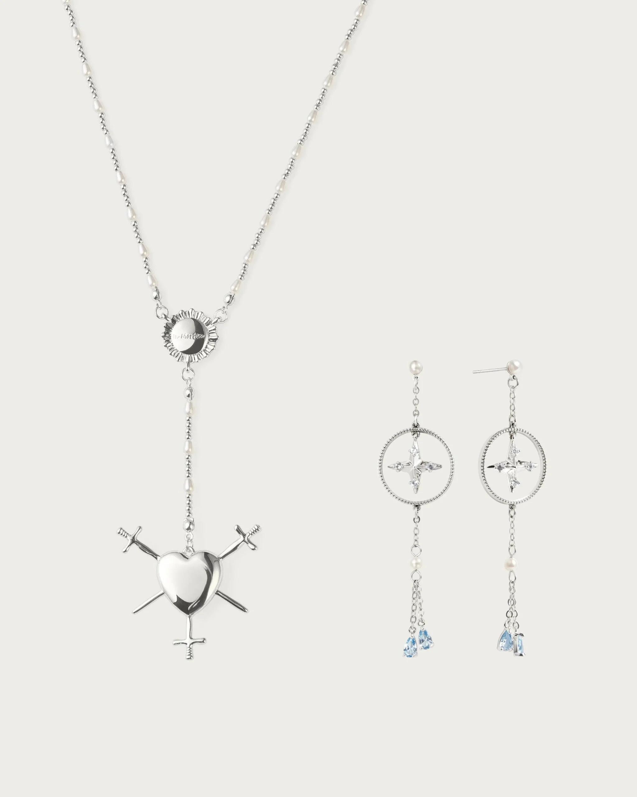 Ensemble Antidote d'Amour En Argent