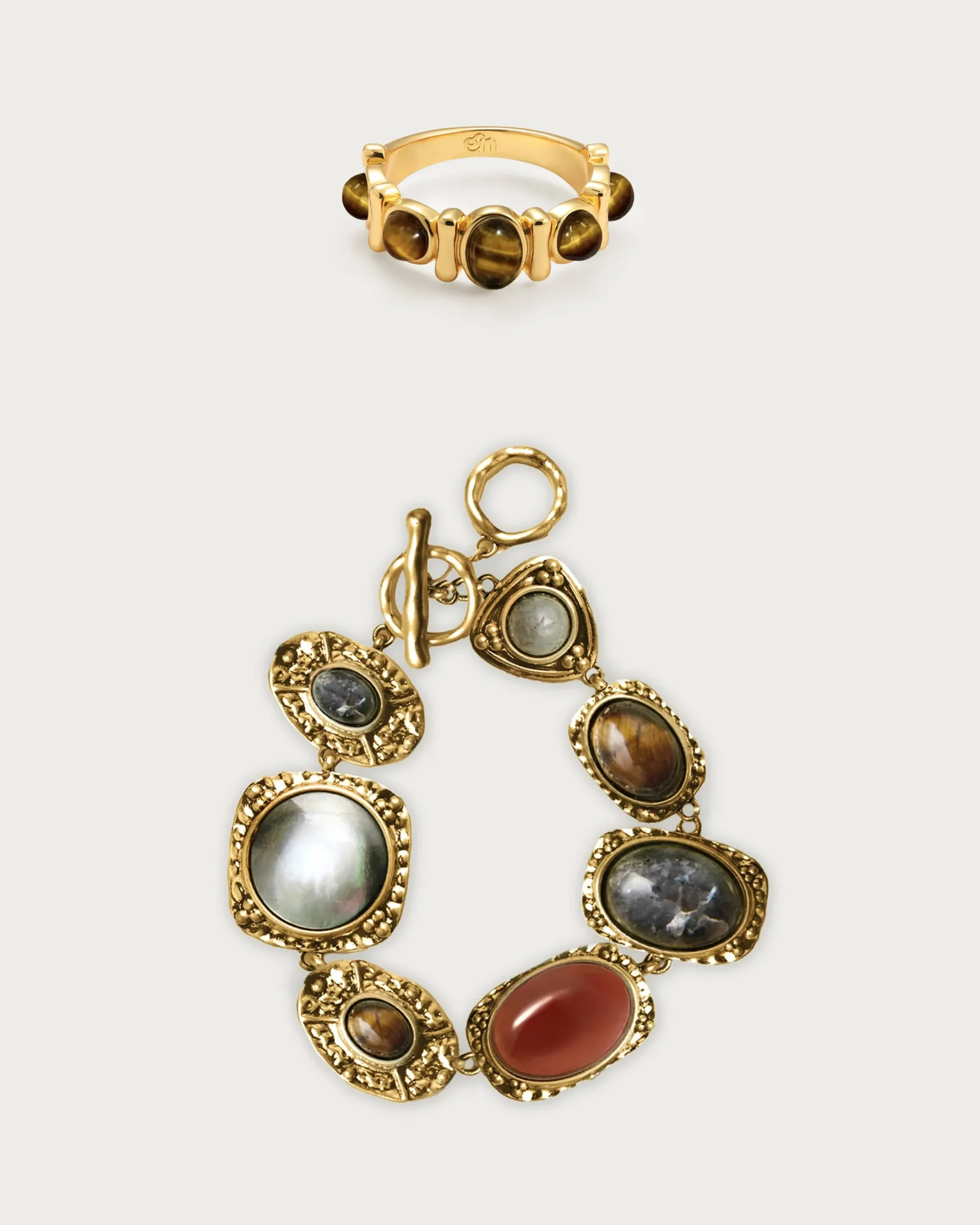 Ensemble Bracelet et Bague Athena