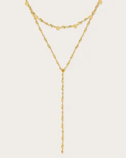 Ensemble De Colliers À grappes d'or