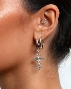 Everette Boucles d'Oreilles Croix