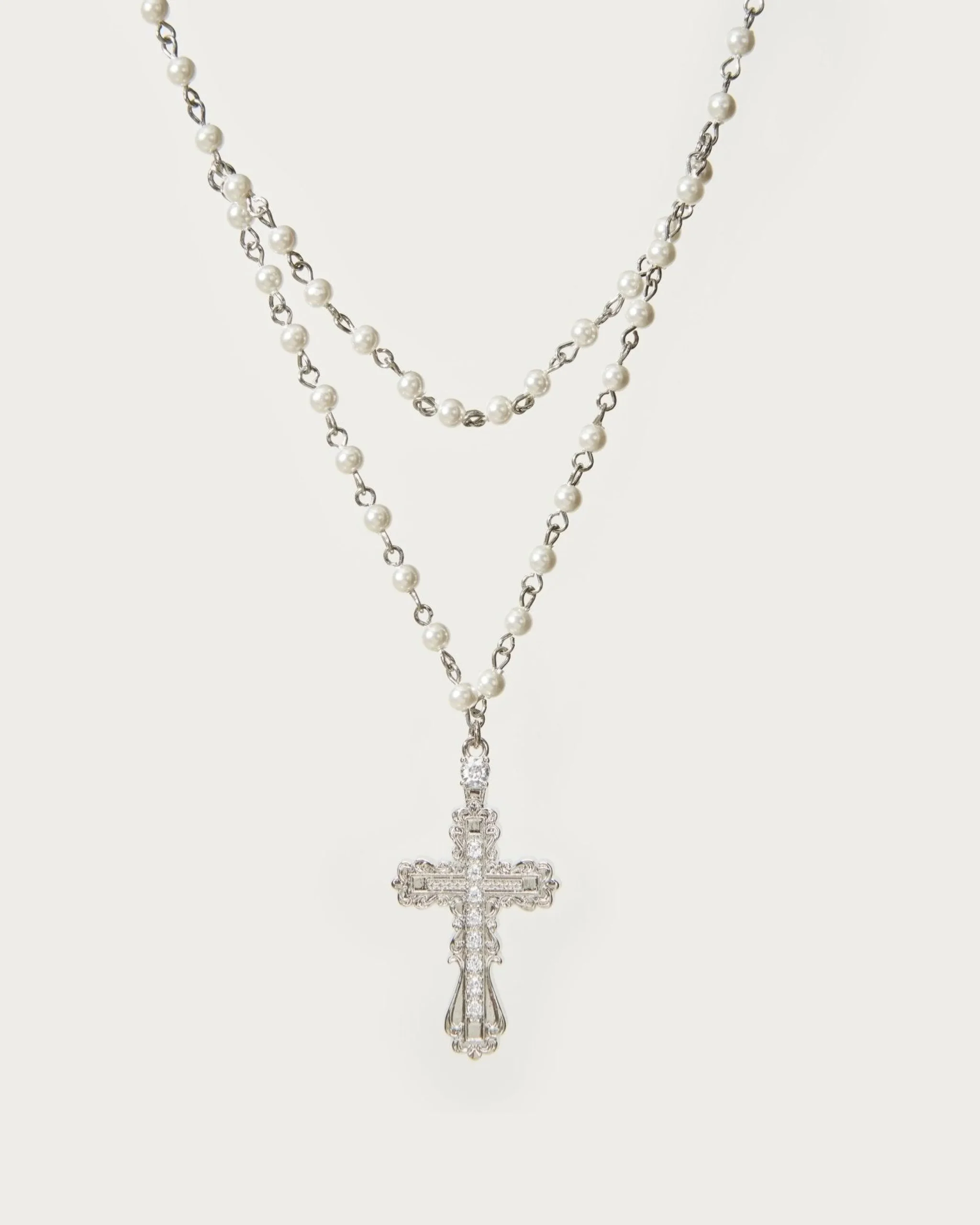Everette Collier Croix En Or