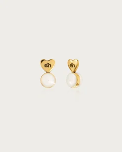 Fermoirs De Boucles D'oreilles En argent en forme de cœur