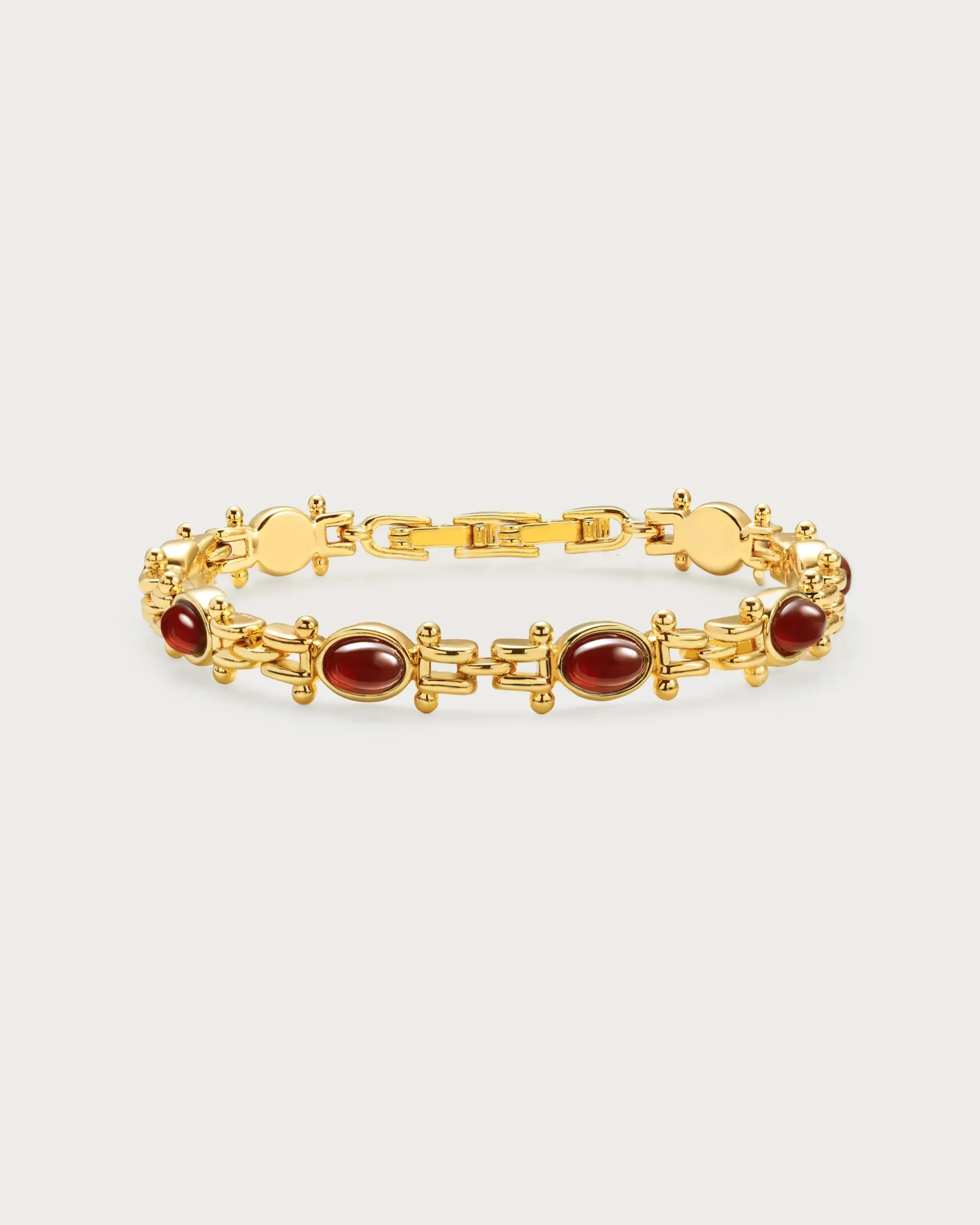 Le Trésor de Tess carnelian Bracelet en argent